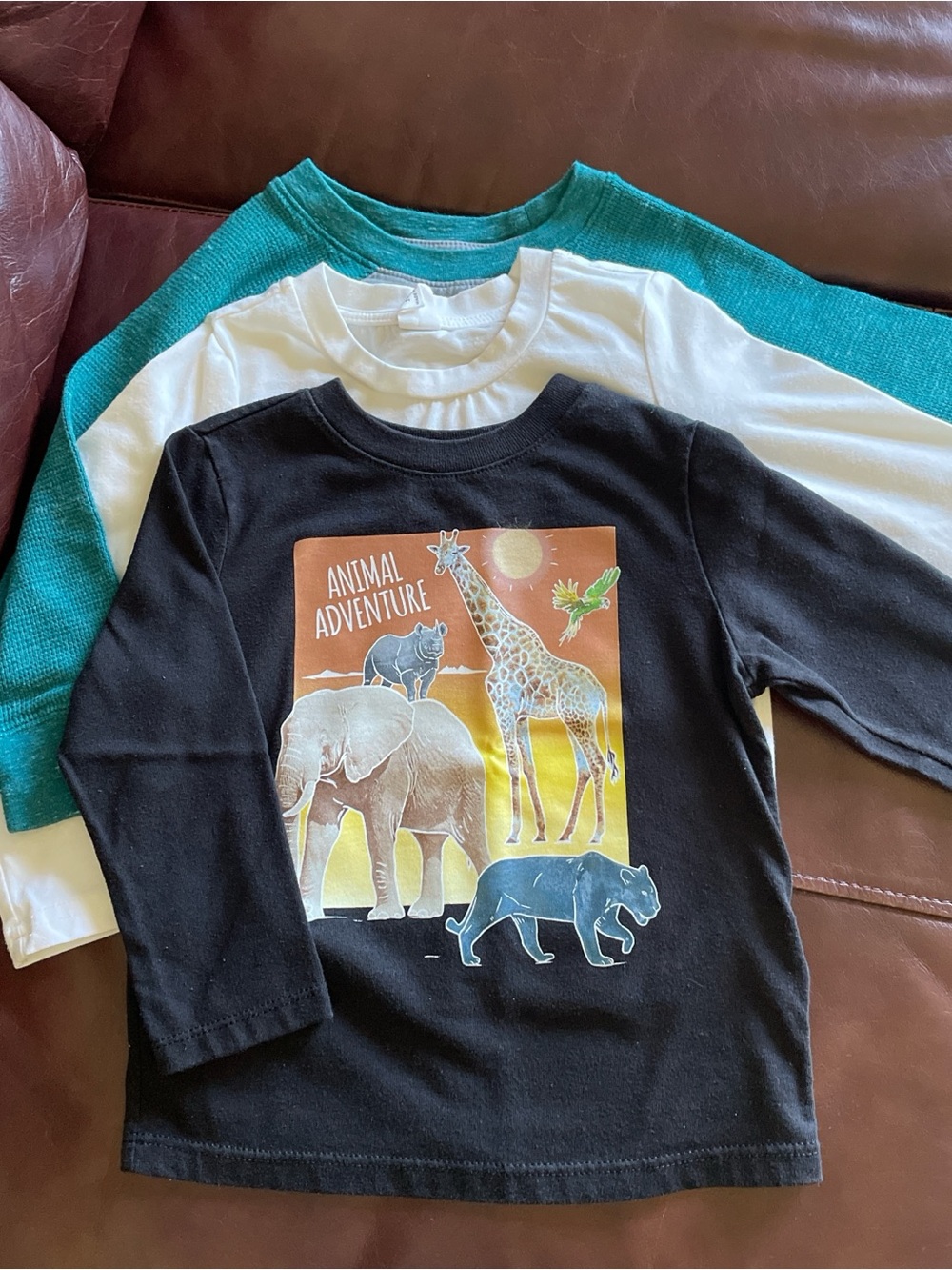 Toddler Kids 3 Long-Sleeve Tees